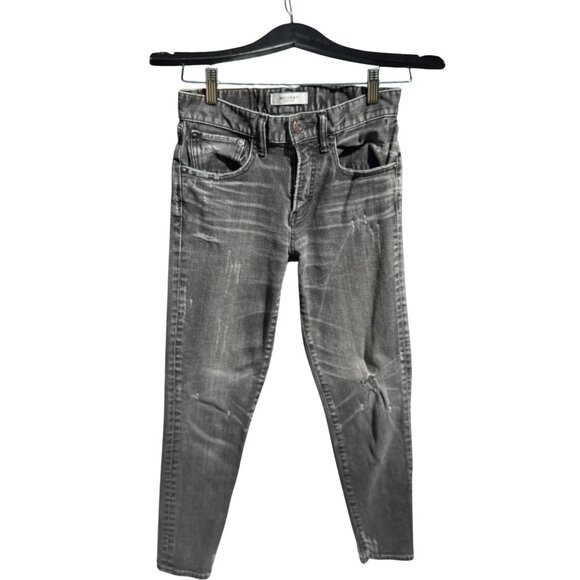 MOUSSY VINTAGE Velma Distressed Skinny Jeans in Faded Black Size 25 - Picture 5 of 16